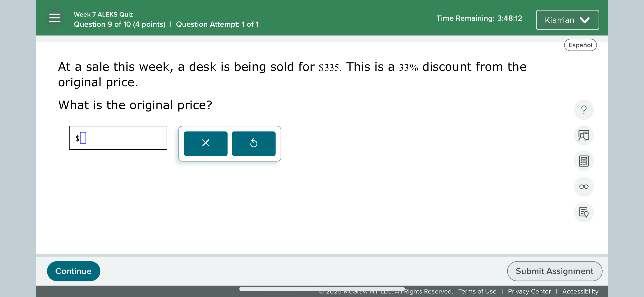 MAbs colt : : Time Remaining: 3:50:03 Kiarrian