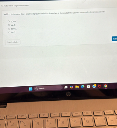 4 . 5 Federal Sell - Limpleyment Taver: Which