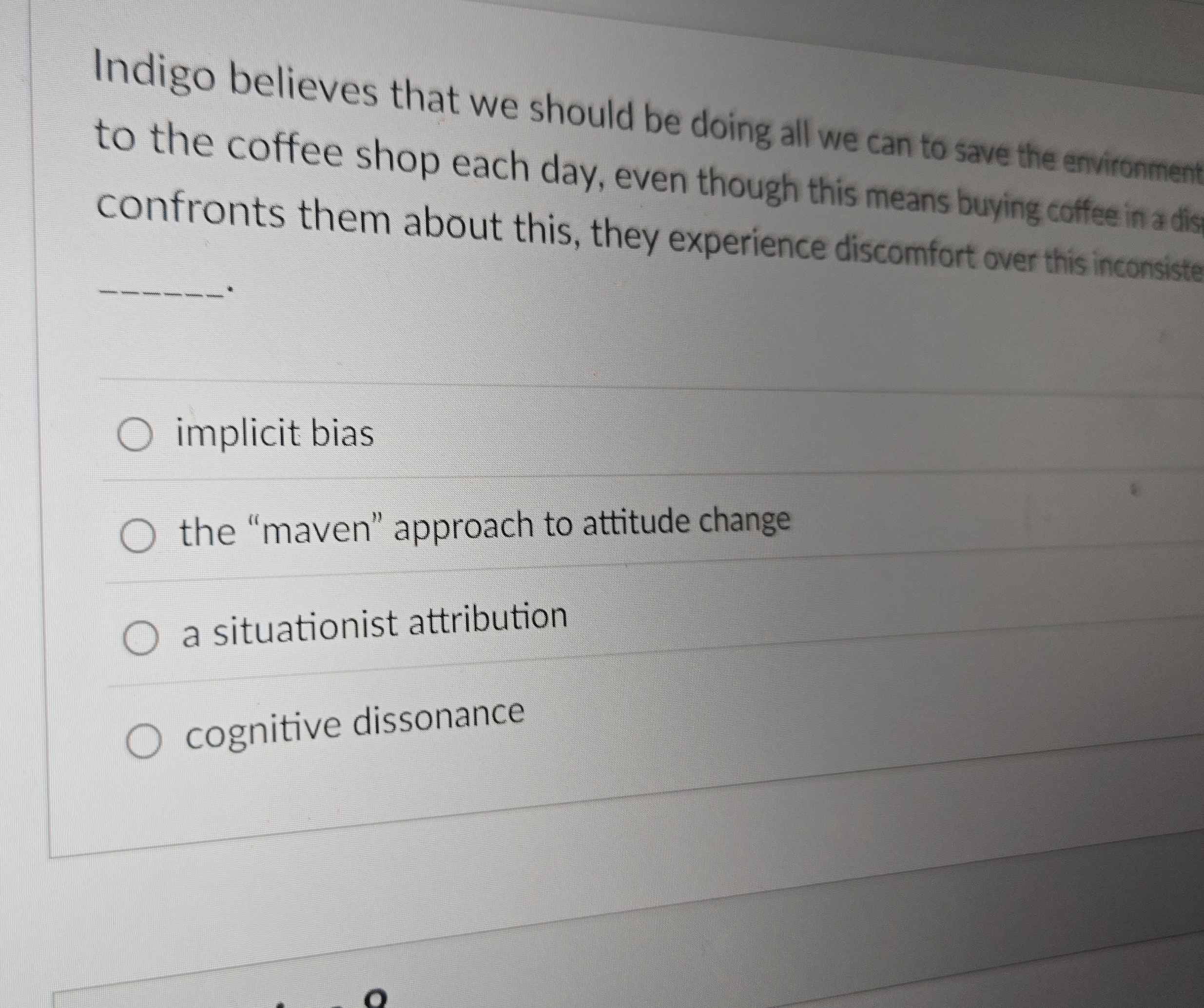 Indigo believes that we should be doing all we