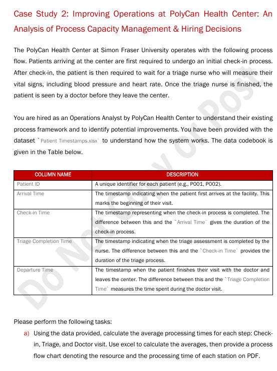 Case Study 2: Improving Operations at PolyCan