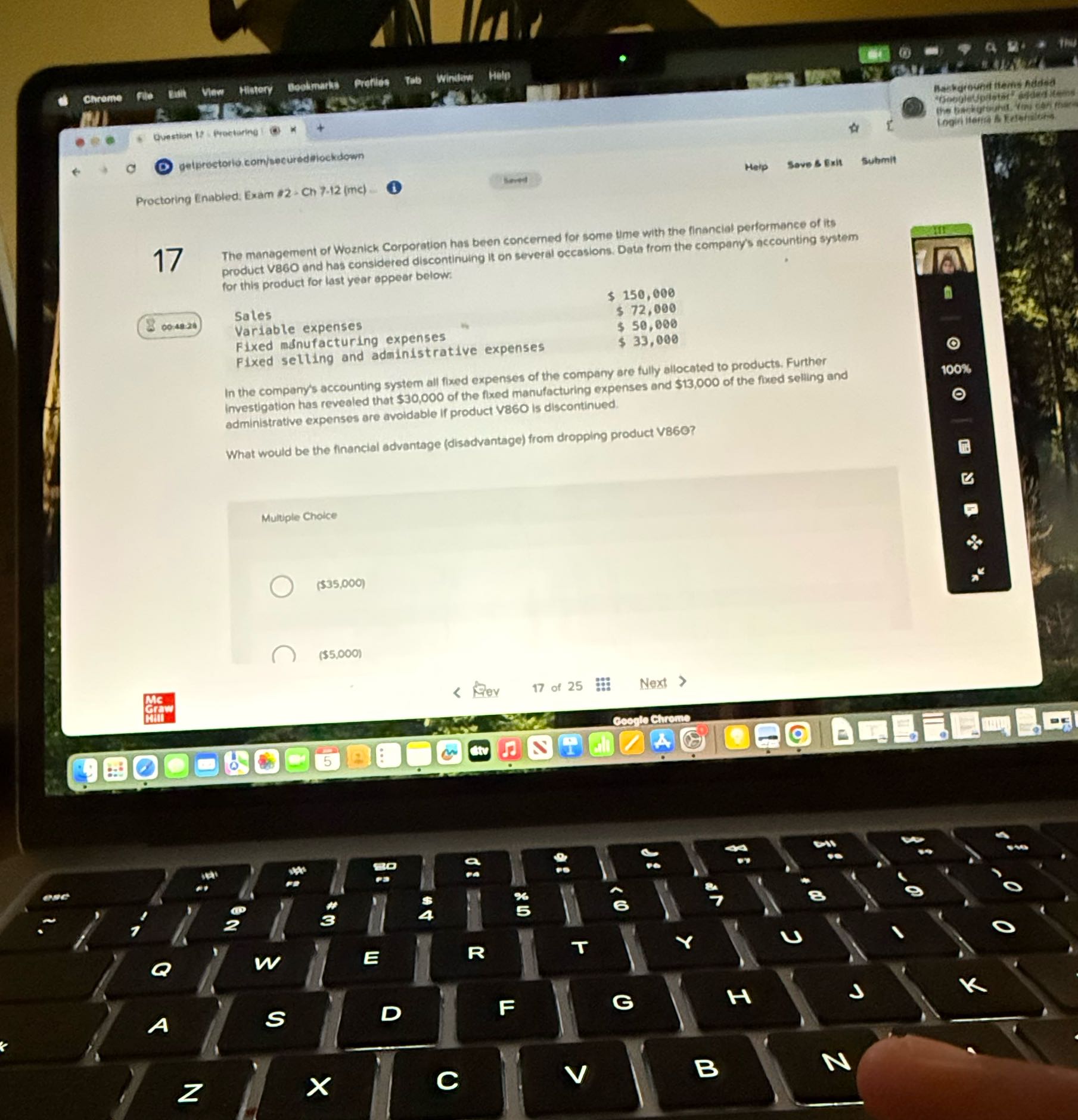 Chro History Profiles Window Question 1 .