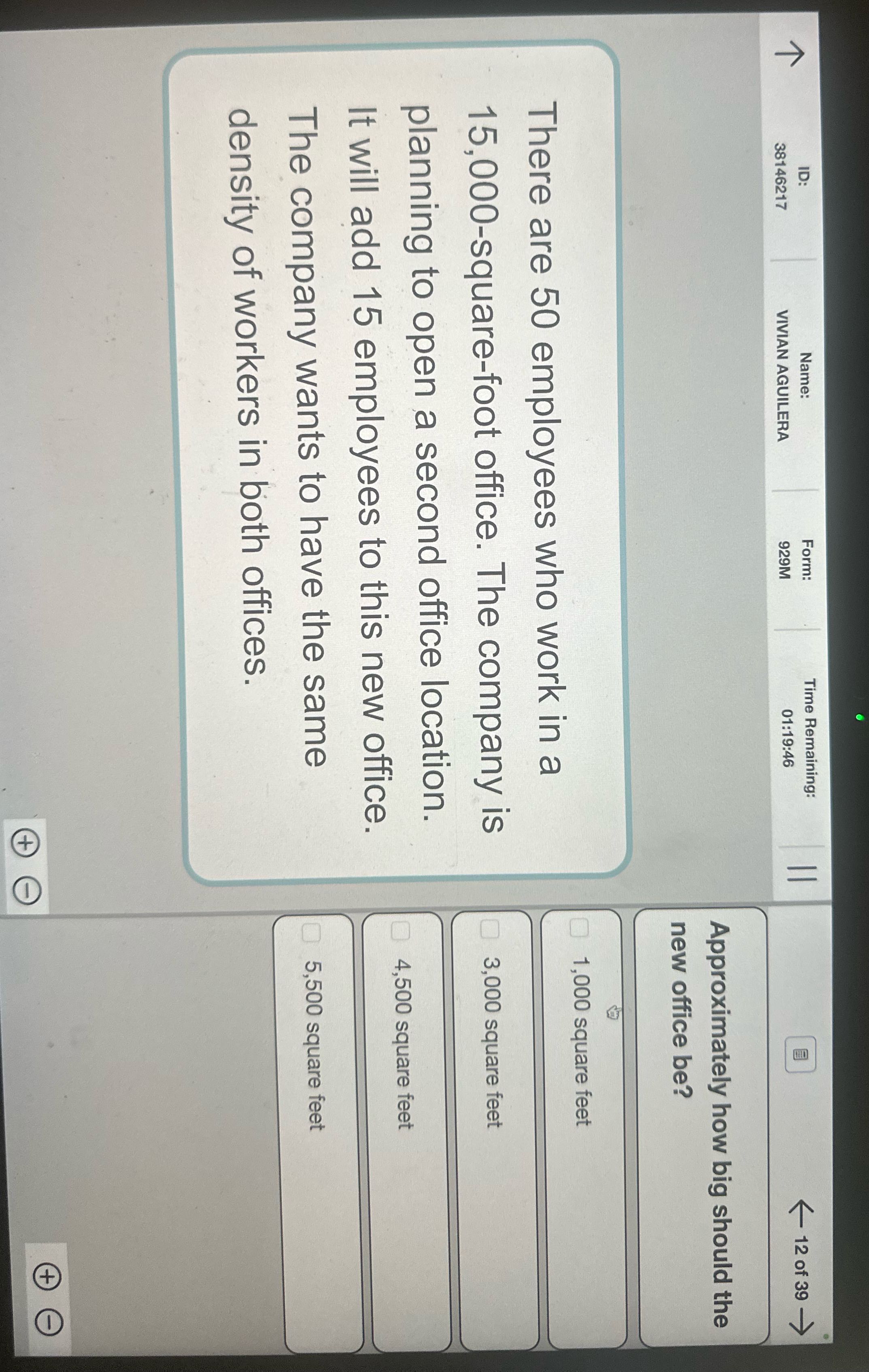 \" ID: Name: Form: Time Remaining: | | 4 38146217