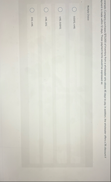 oranado Company purchases $ 7 0 , 0 0 0 of