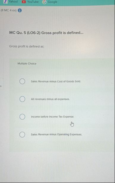 Yahool YouTube Google ( 8 MC 4 ex ) ( i MC Qu . 5