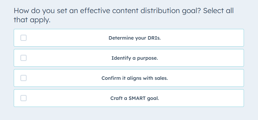 please solve How do you set an effective content