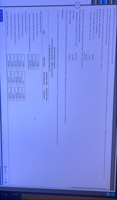 \ table [ [ \ table [ [ cosits ] , [ Costs ] ] ]