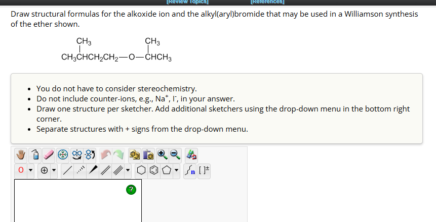 Review Topics] [References] Draw structural
