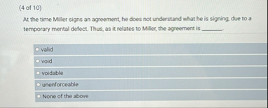 ( 4 of 1 0 ) At the time Miller signs an