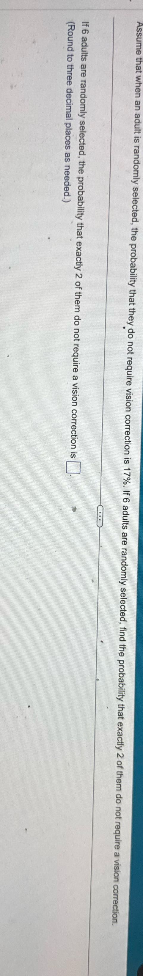 s randomly selected, the probability that they do