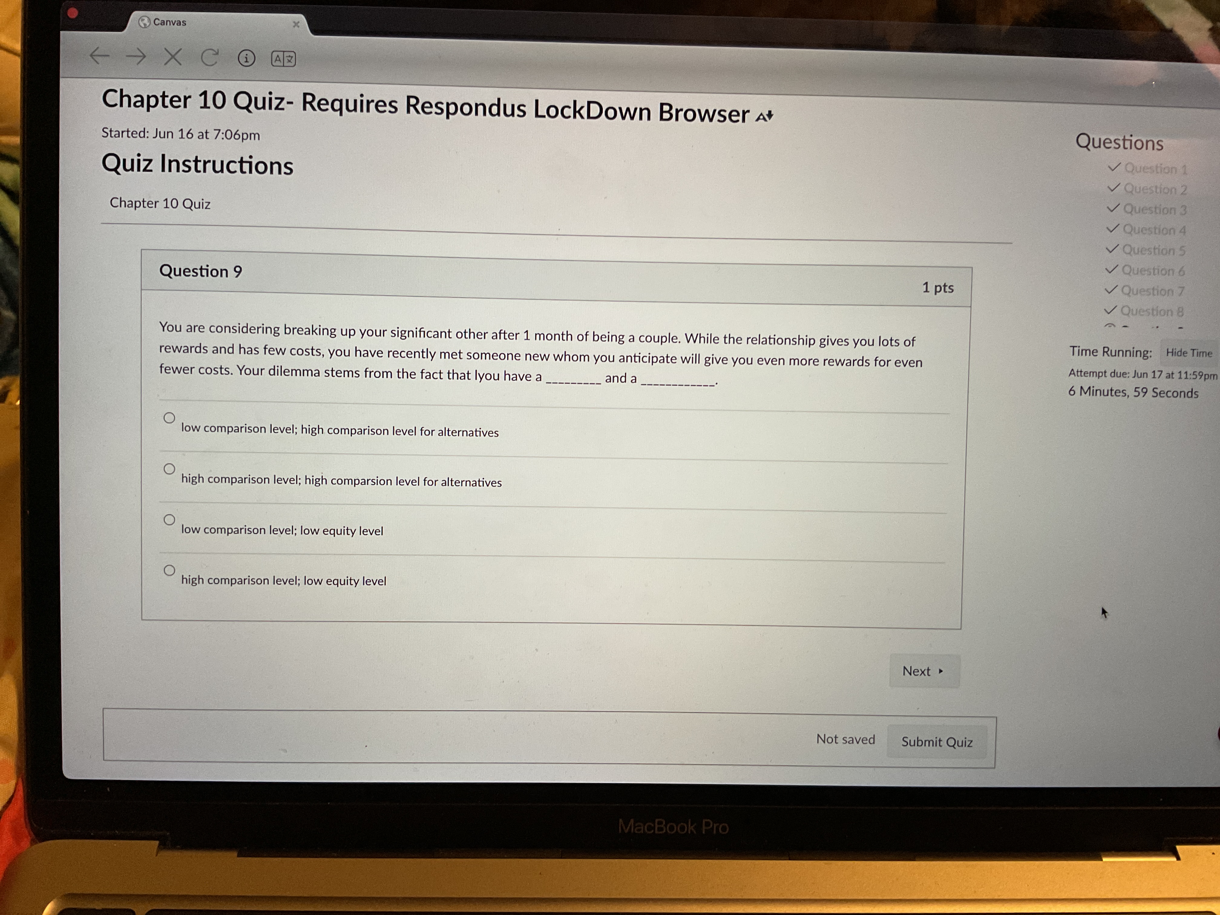 answer Chapter 10 Quiz- Requires Respondus