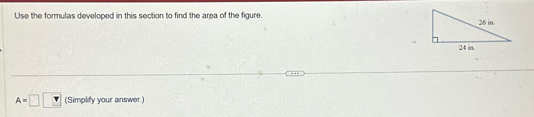 Answer the question Use the formulas developed in
