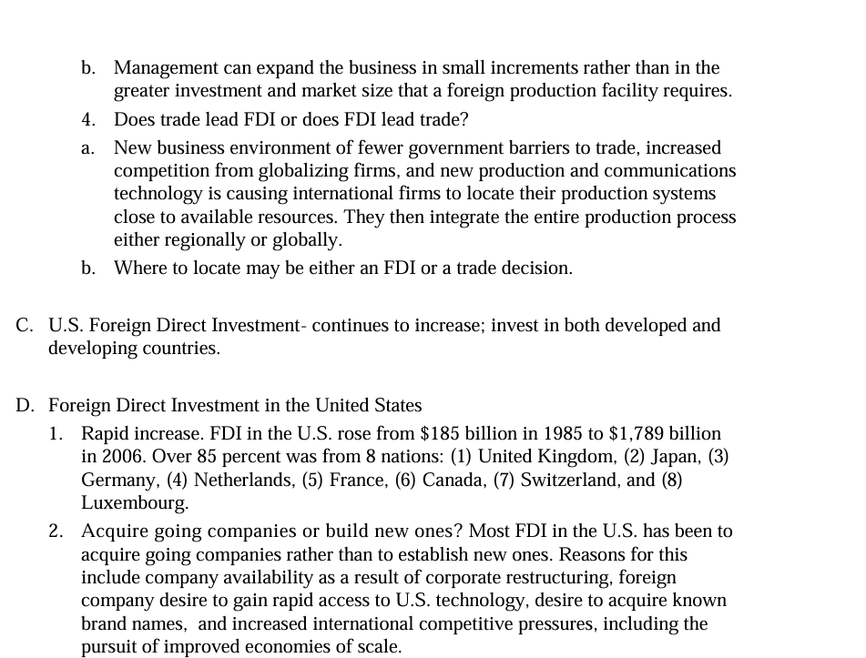 I. Chapter 2 Lecture Outline The Opening Section