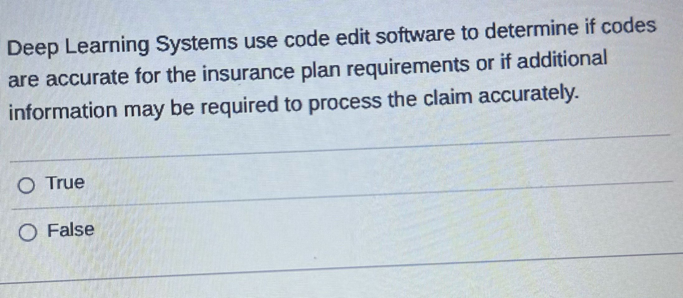 Deep Learning Systems use code edit software to