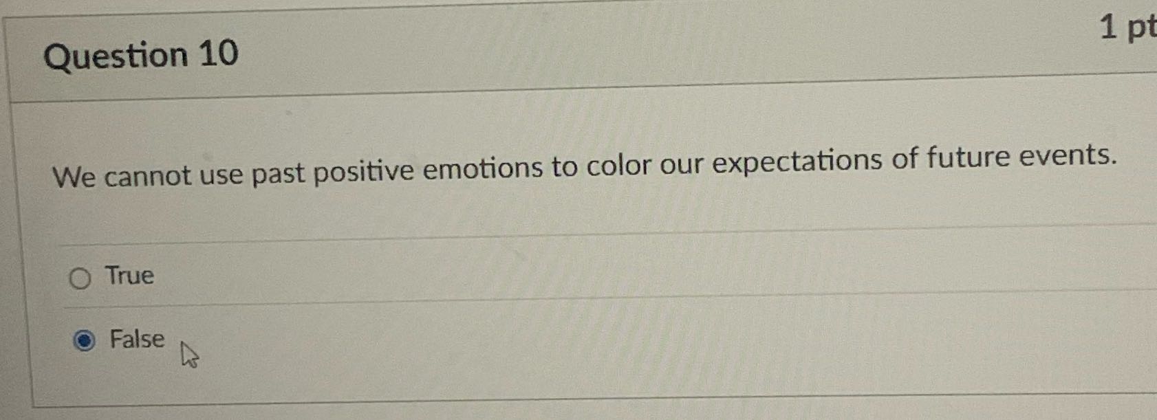 Review answer Question 10 1 p We cannot use past