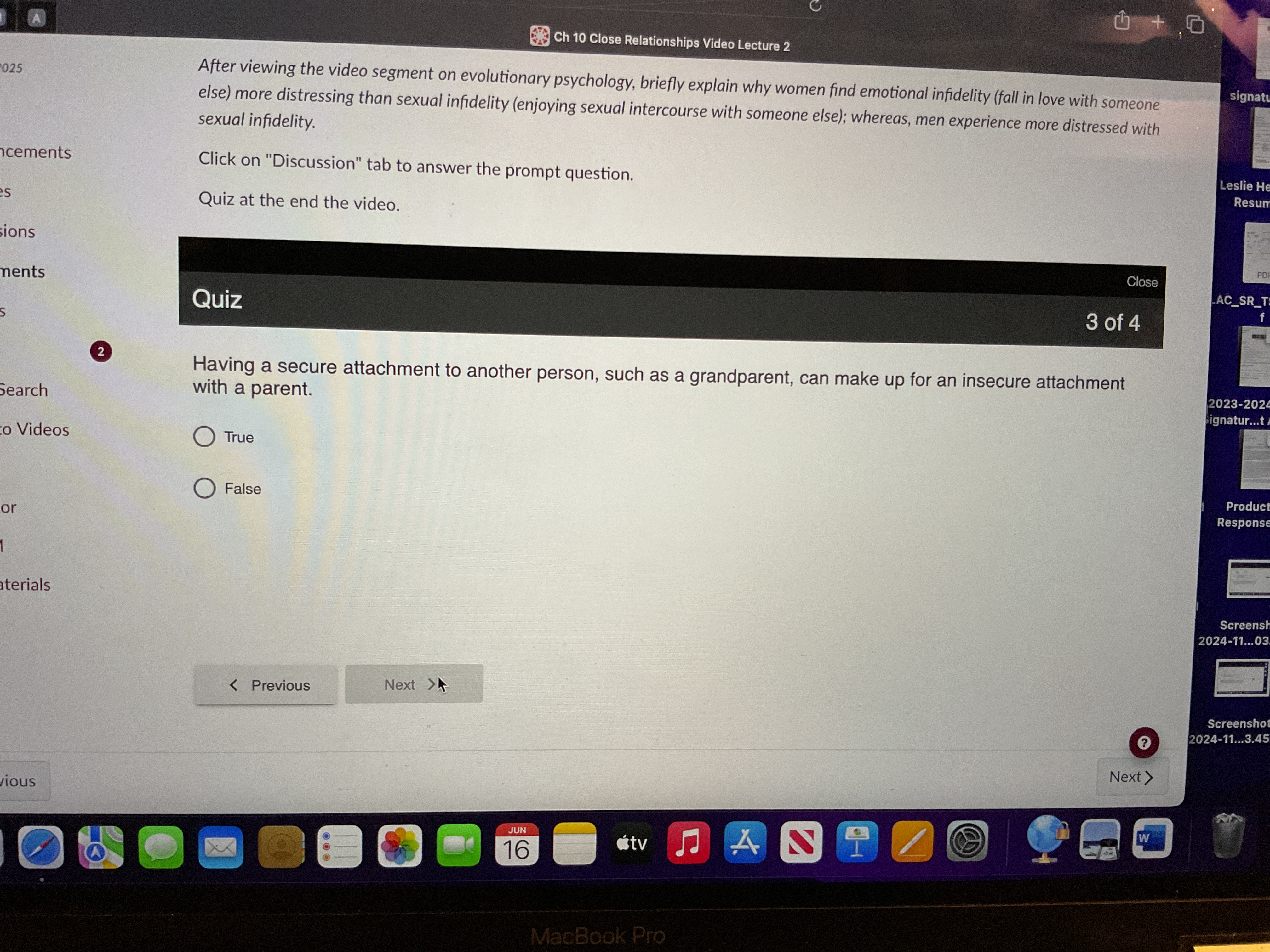answer 3 Ch 10 Close ETT oat ets) Told After