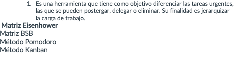 3. Es una herramienta que tiene como objetivo
