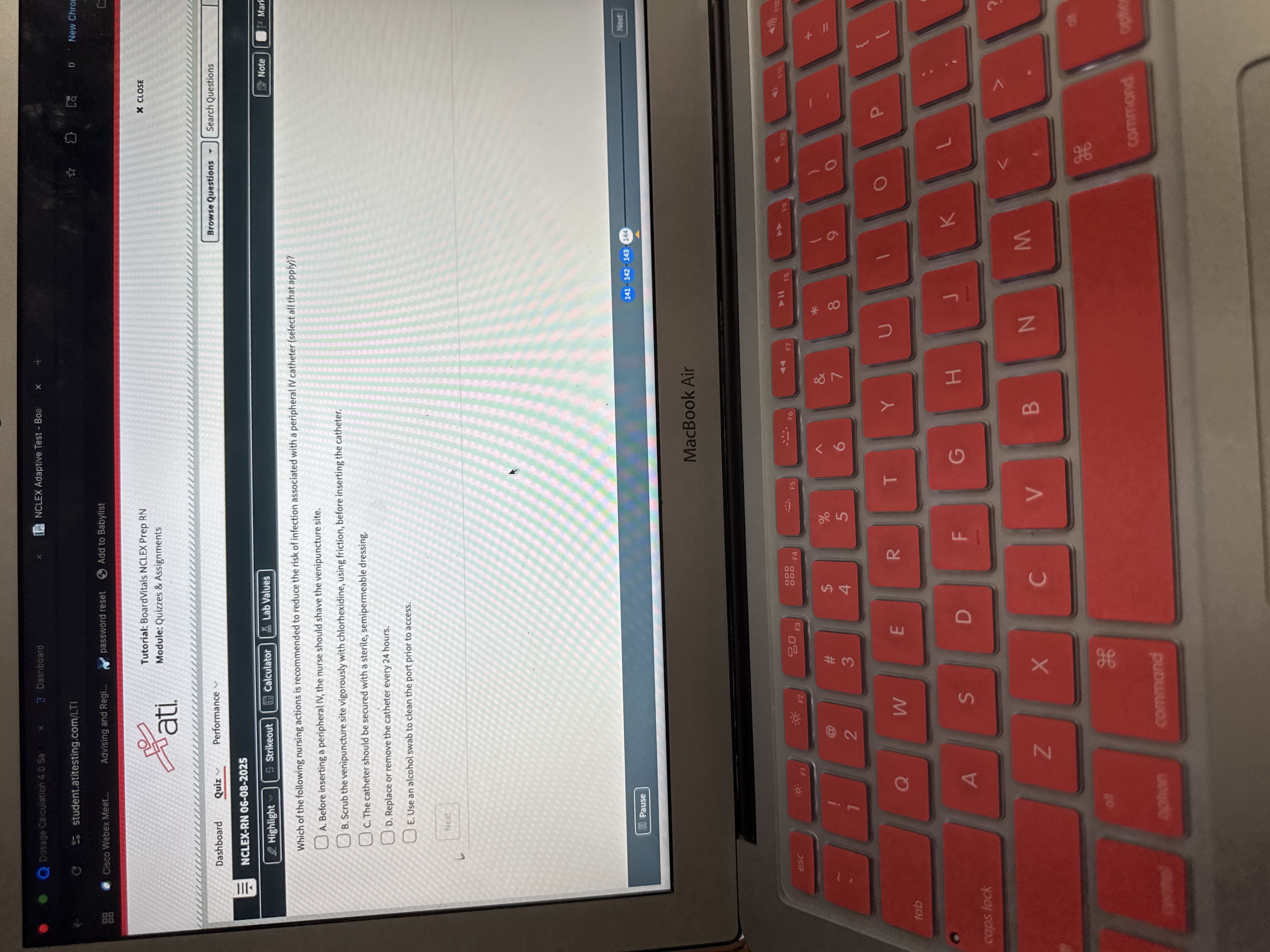 . Q Dosage Calculation 4.0 Sa Dashboard NCLEX