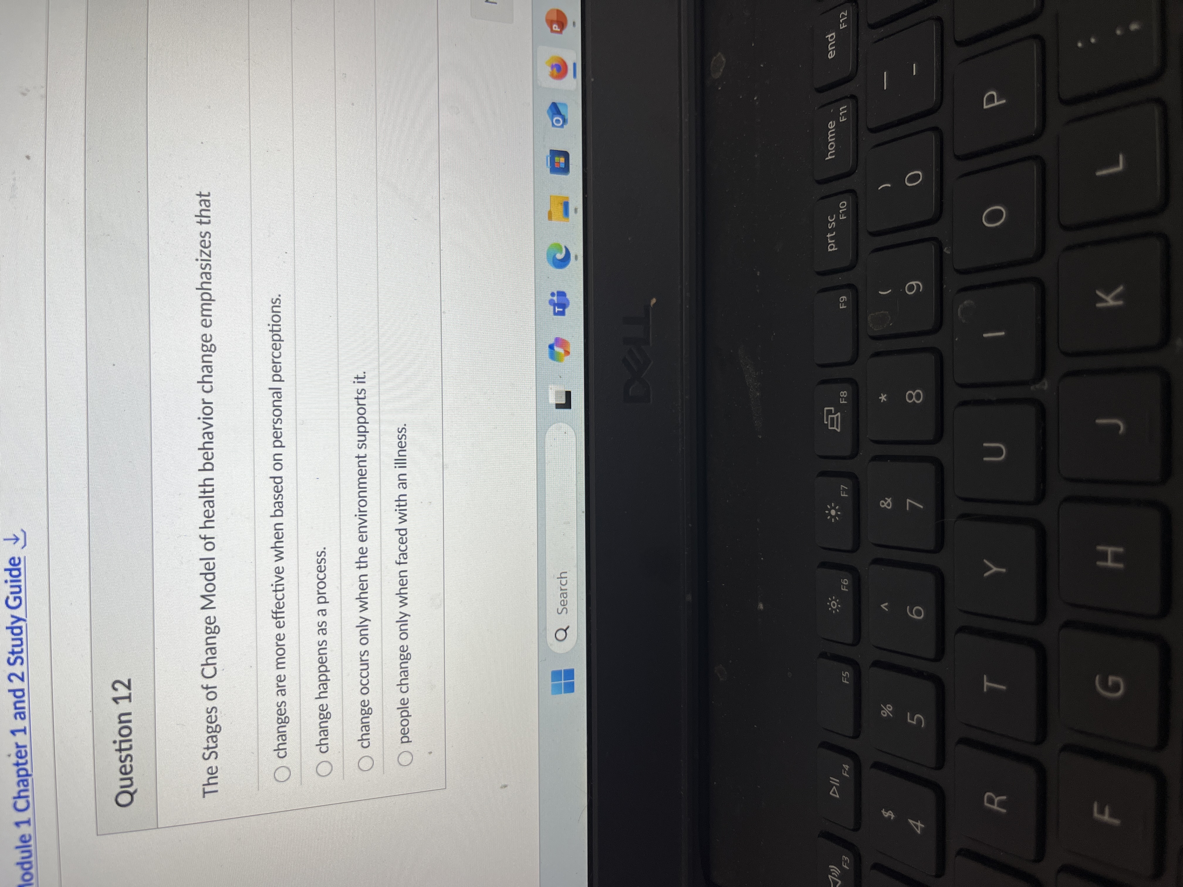 Answer odule 1 Chapter 1 and 2 Study Guide L