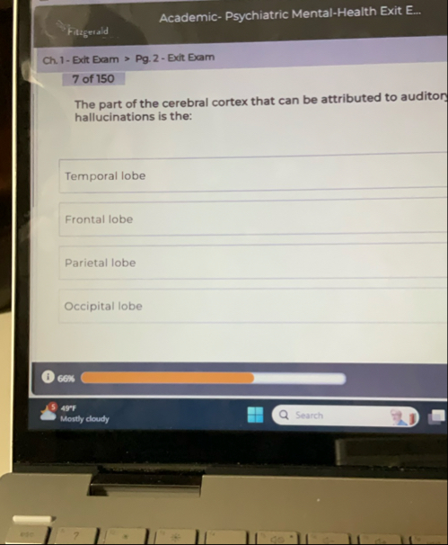 Academic - Psychiatric Mental - Health Exit E . .