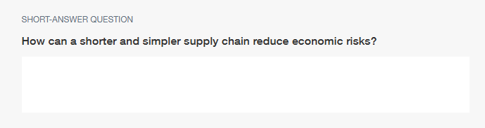 Answer in paragraph form SHORT-ANSWER QUESTION