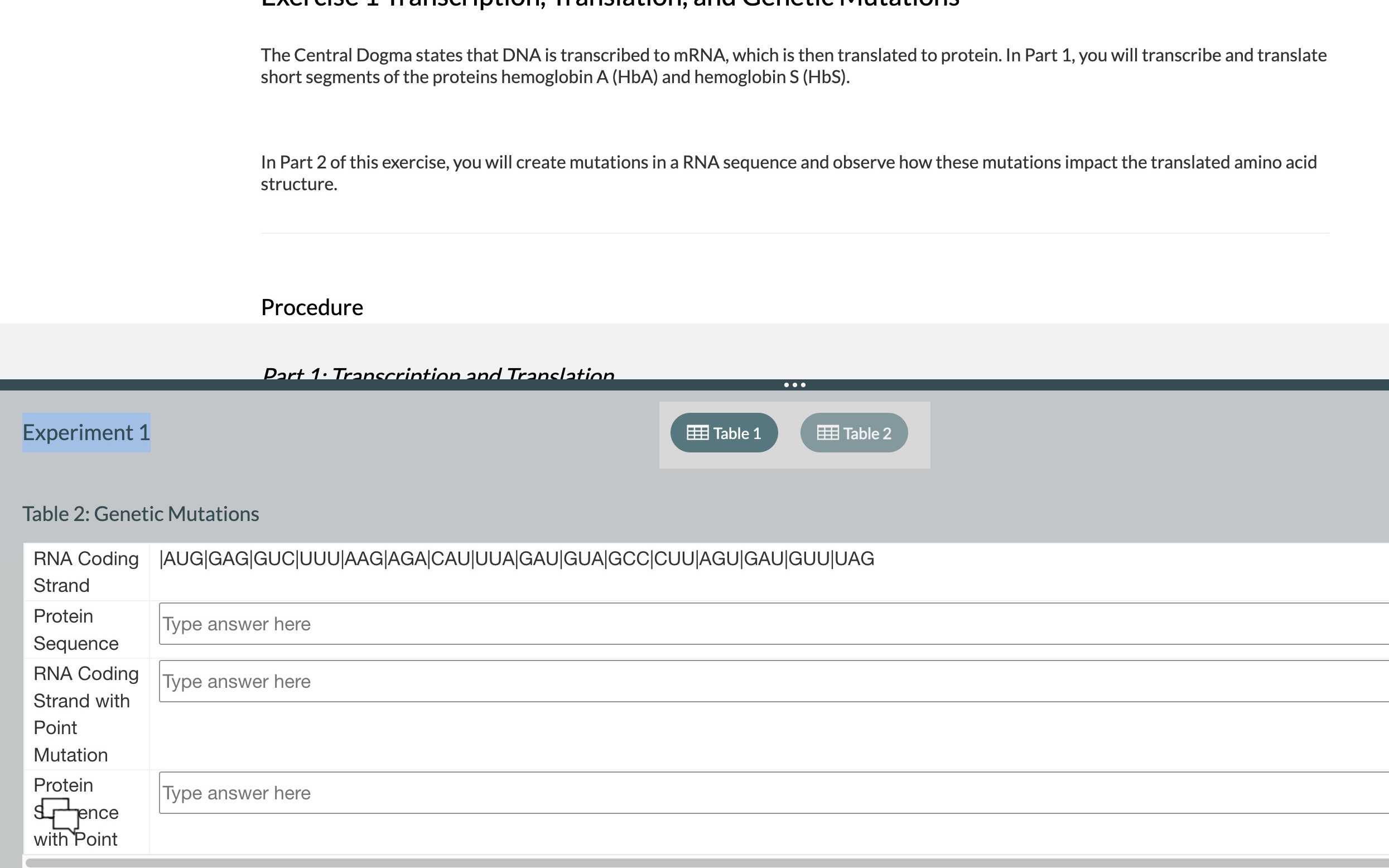 Please use pictures to see the tables as