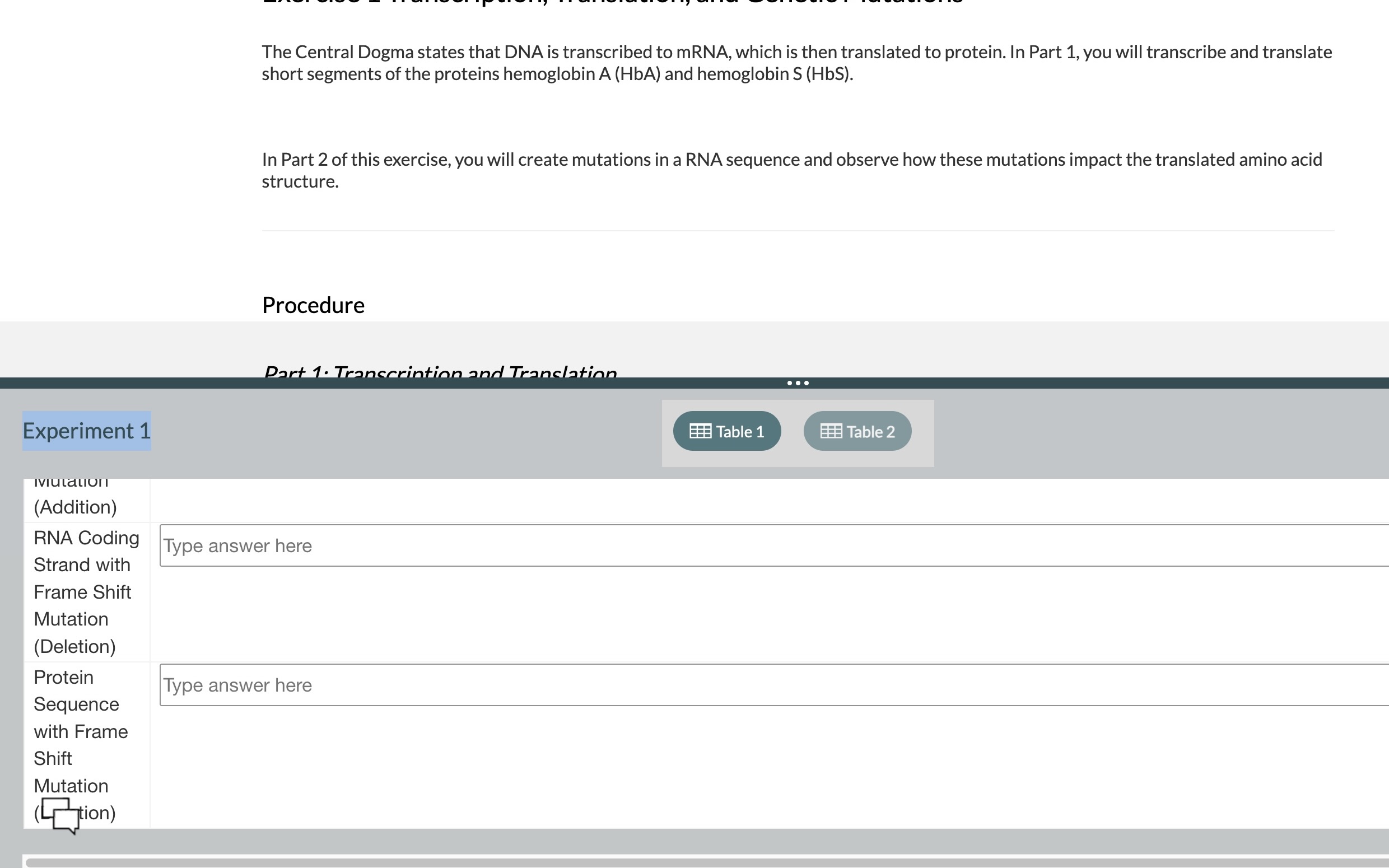Please use pictures to see the tables as