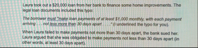 Laura took out a $ 2 0 , 0 0 0 loan from her bank