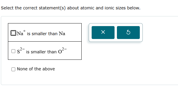 solve Select the correct statement(s) about