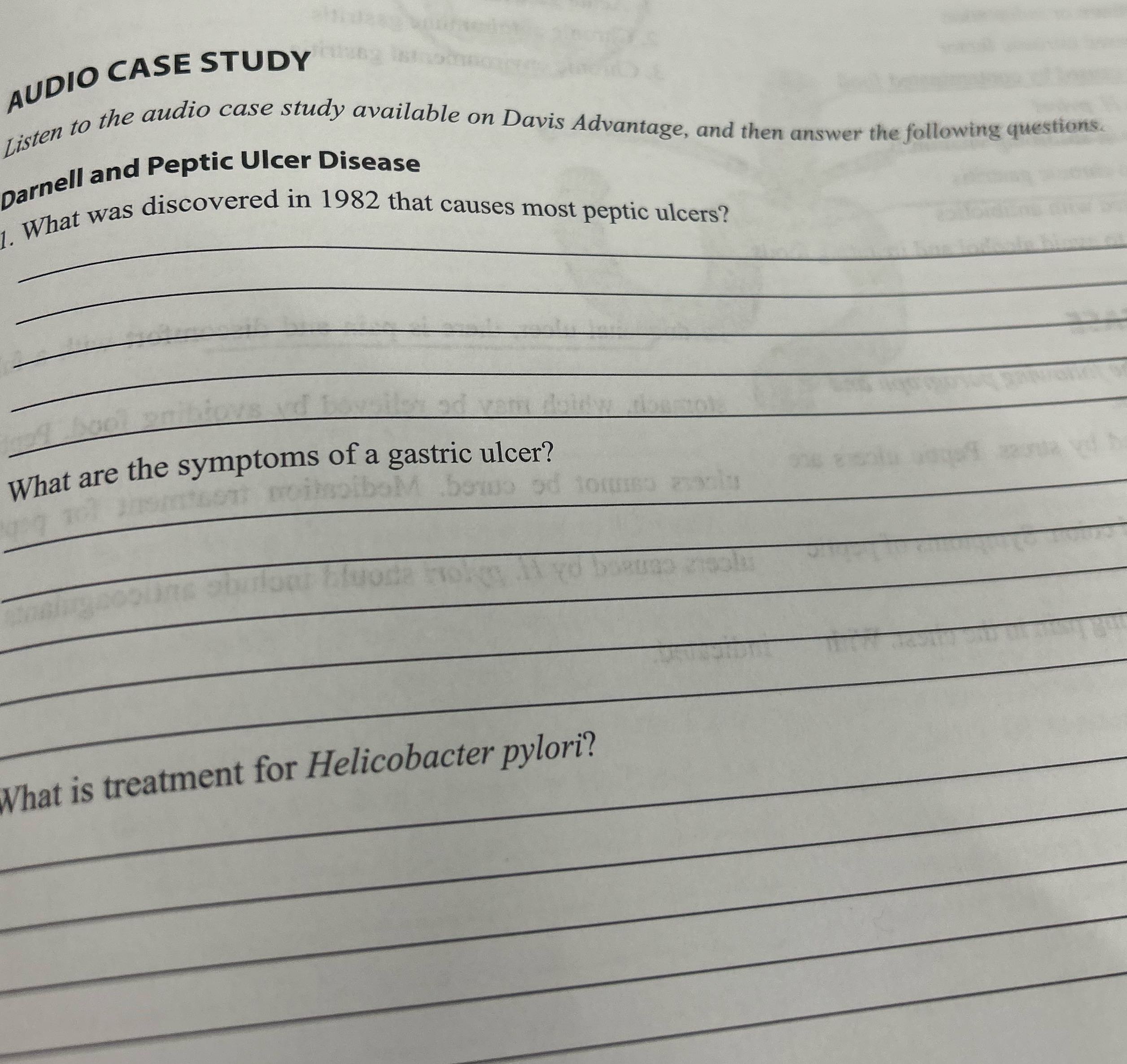 AUDIO CASE STUDY ten to the audio case study