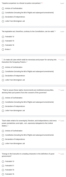 answer all the questions "Injustice anywhere is a