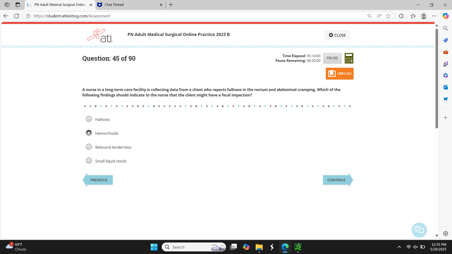 Answer this? PN Adult Medical Surgical Online X