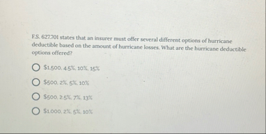 FS . 6 2 2 . 7 0 1 states that an insurer must