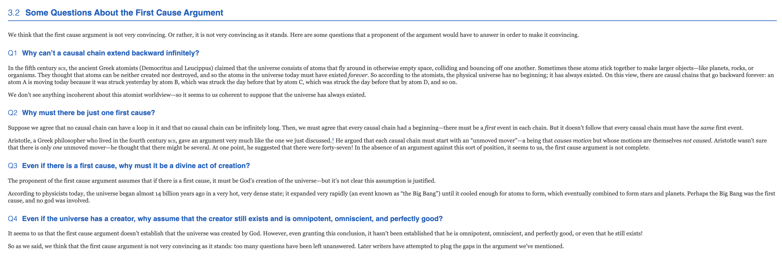 1. Briefly describe which view you found most