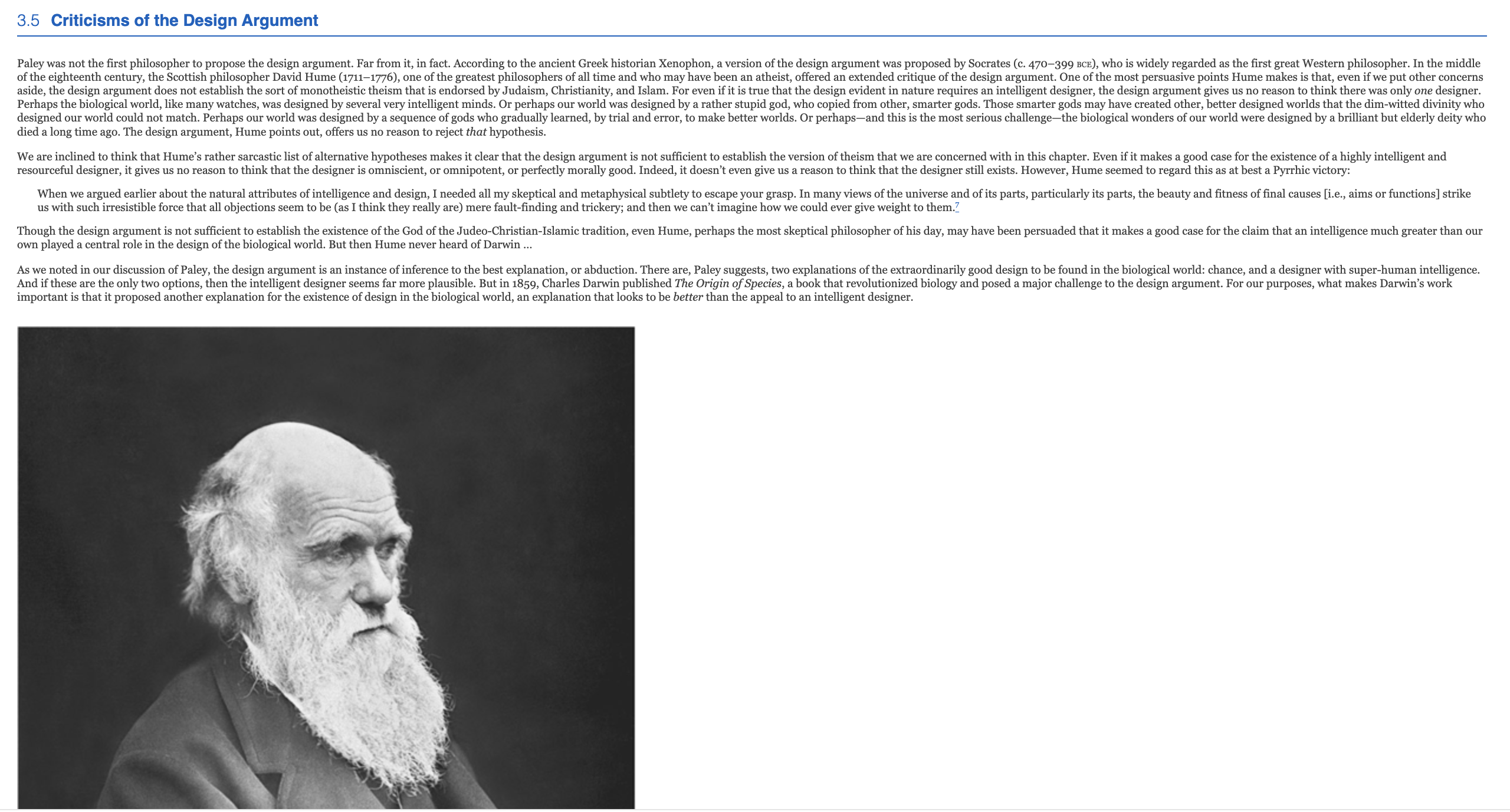 1. Briefly describe which view you found most