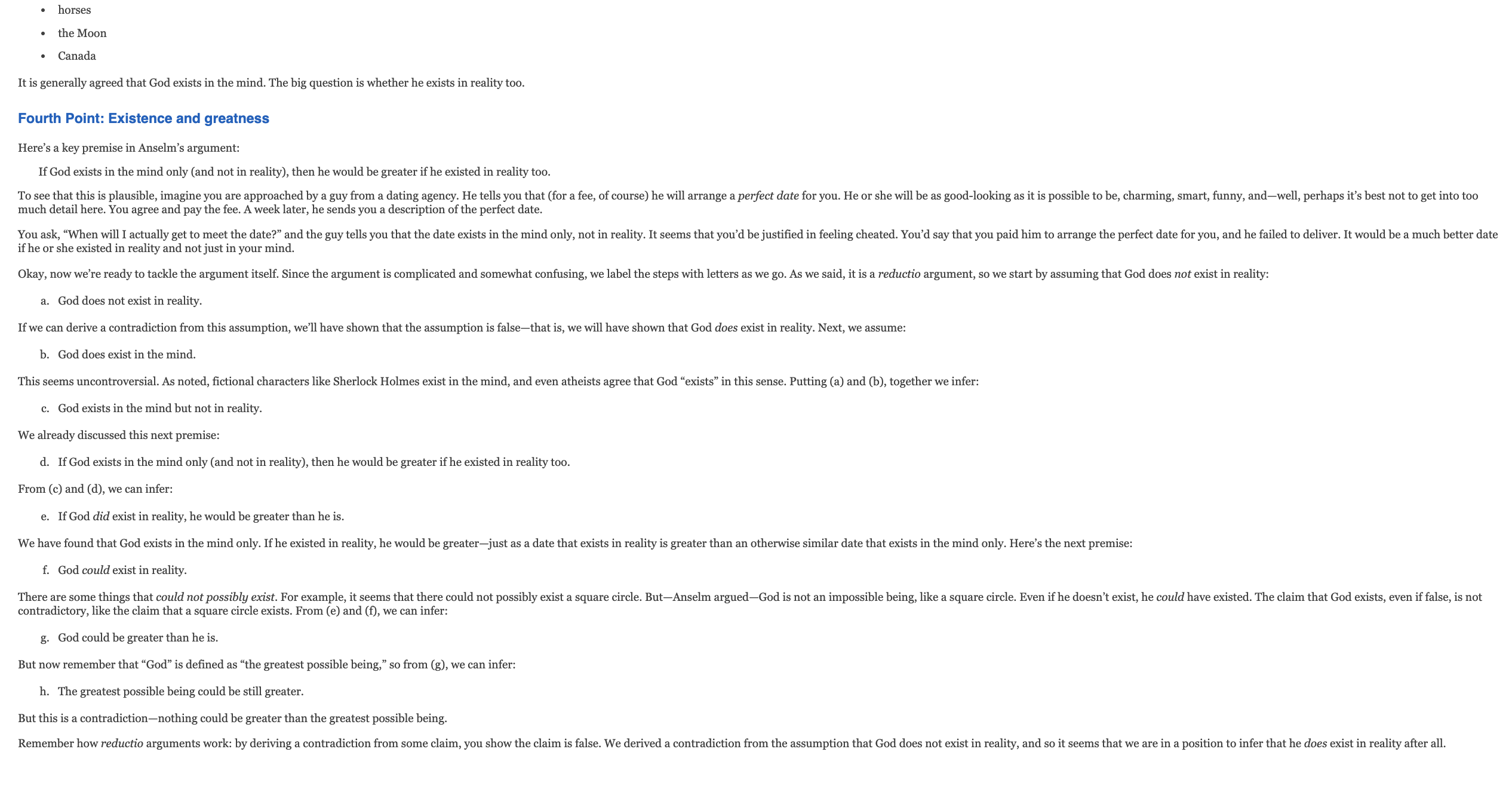 1. Briefly describe which view you found most