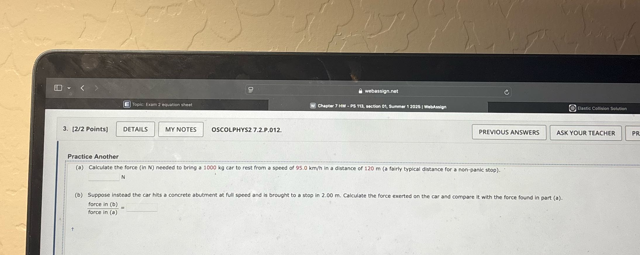 CR Ena (W) Chapter 7 HW - PS 113, section 01,