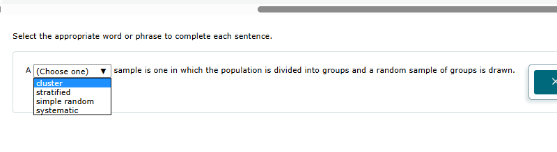 mth Select the appropriate word or phrase to