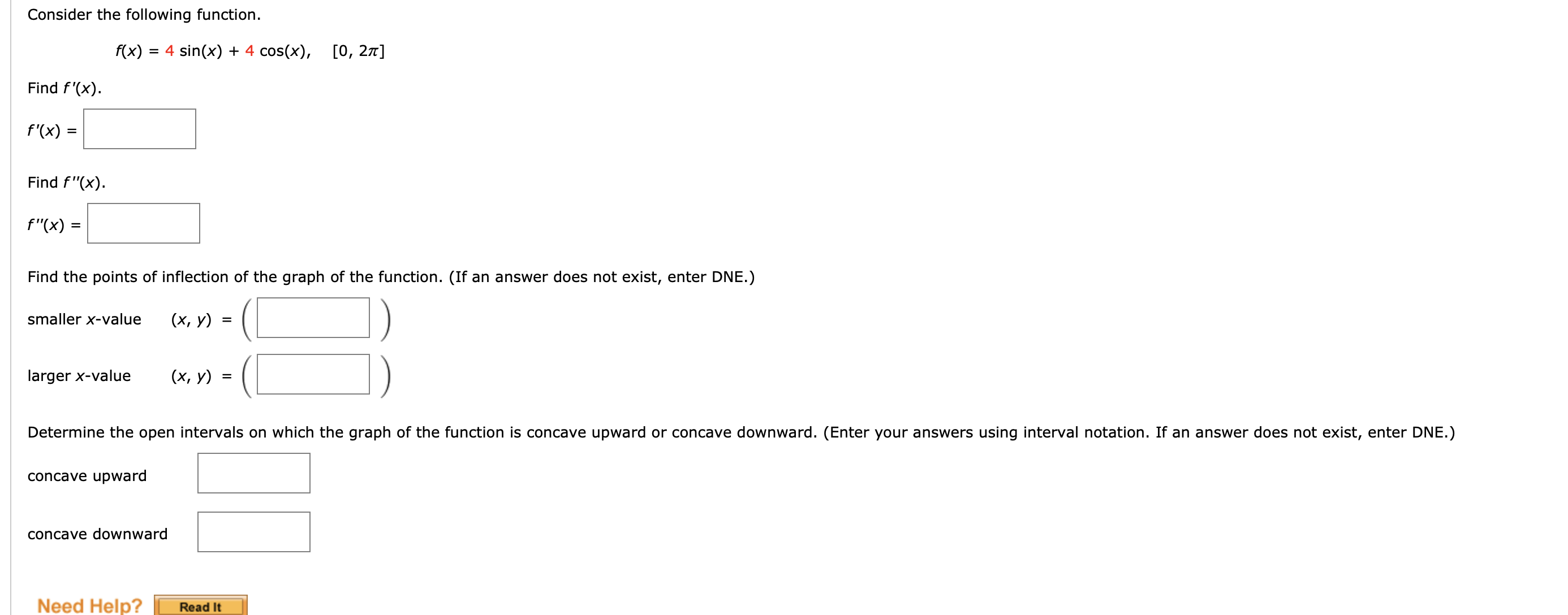 Find all relative extrema of the function. Use