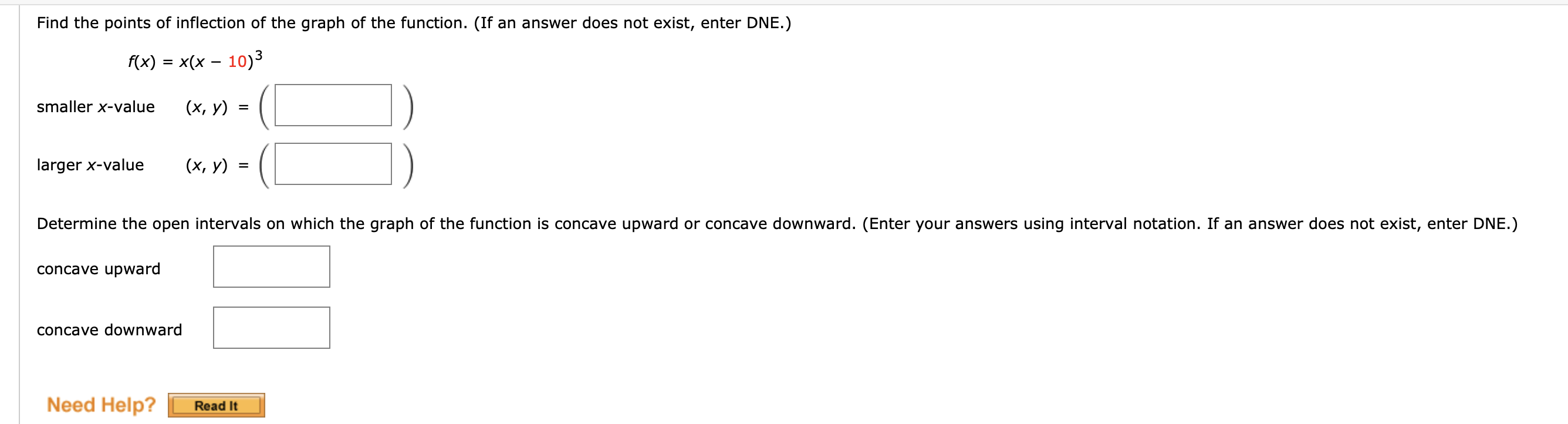 Find all relative extrema of the function. Use