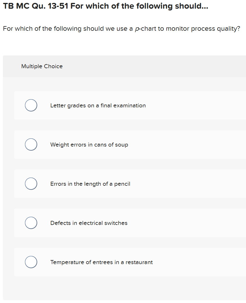 TB MC Qu. 13-51 For which of the following