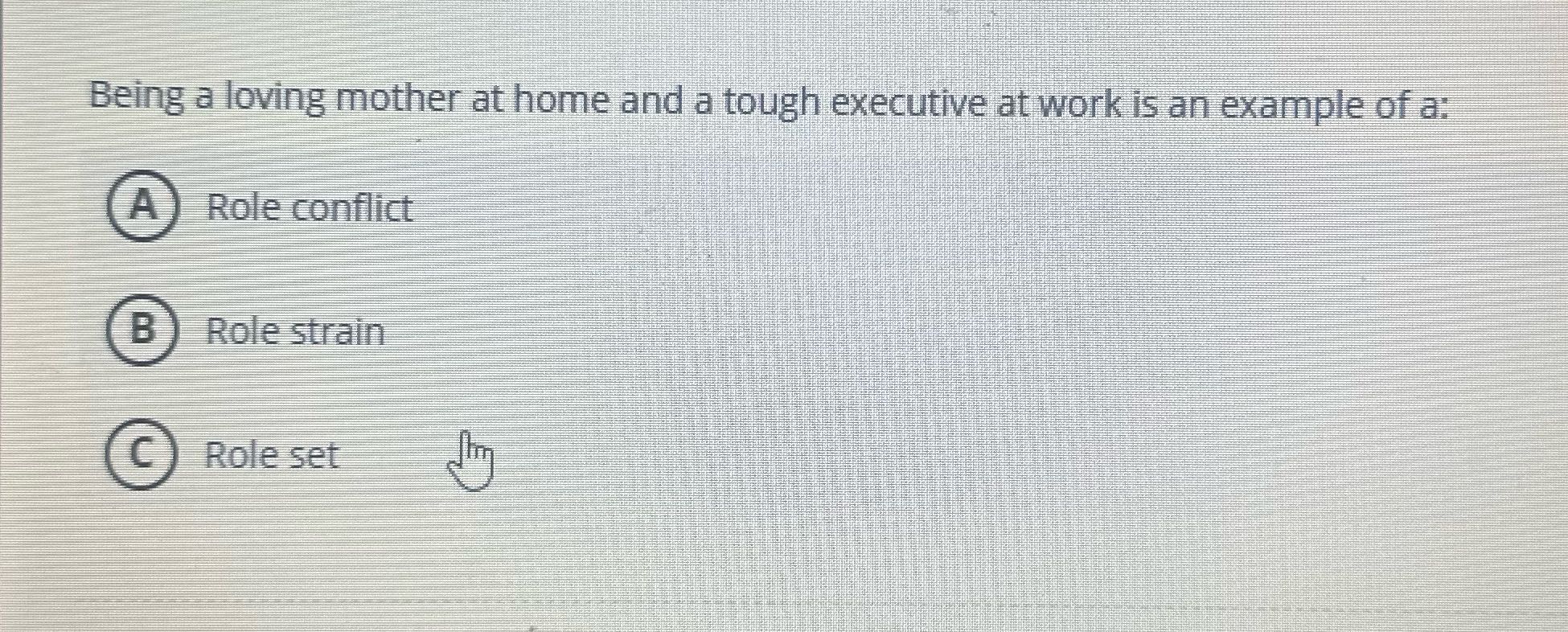 Being a loving mother at home and a tough