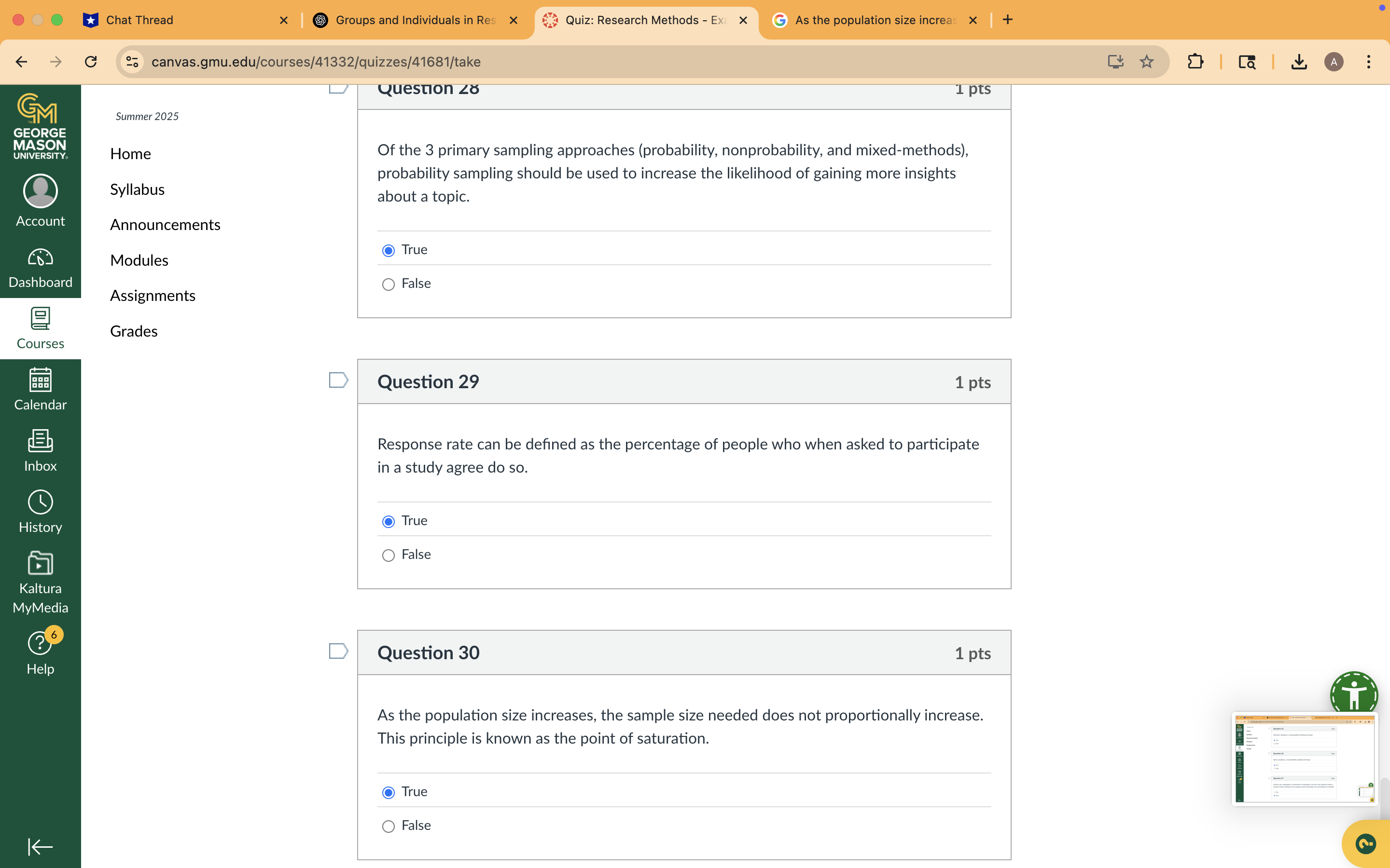 10 .. Chat Thread X Groups and Individuals in Res