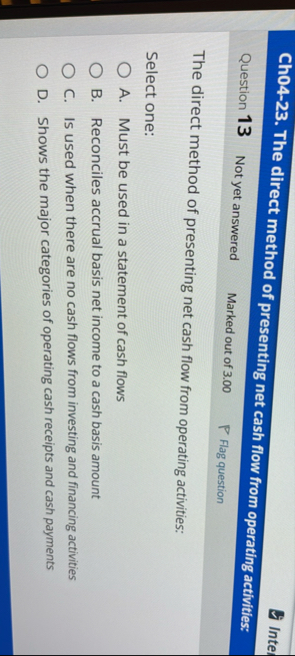 Ch 0 4 - 2 3 . The direct method of presenting