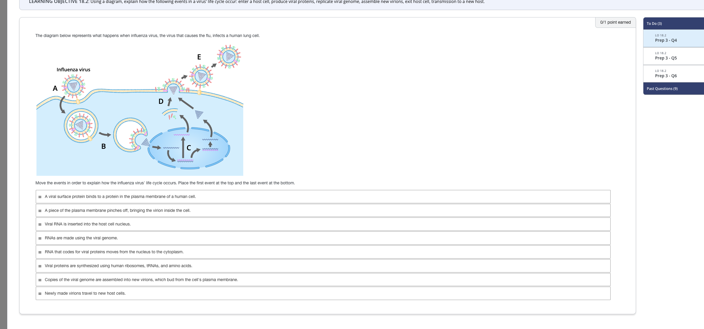 answer LEARNING OBJECTIVE 18.2: Using a diagram,