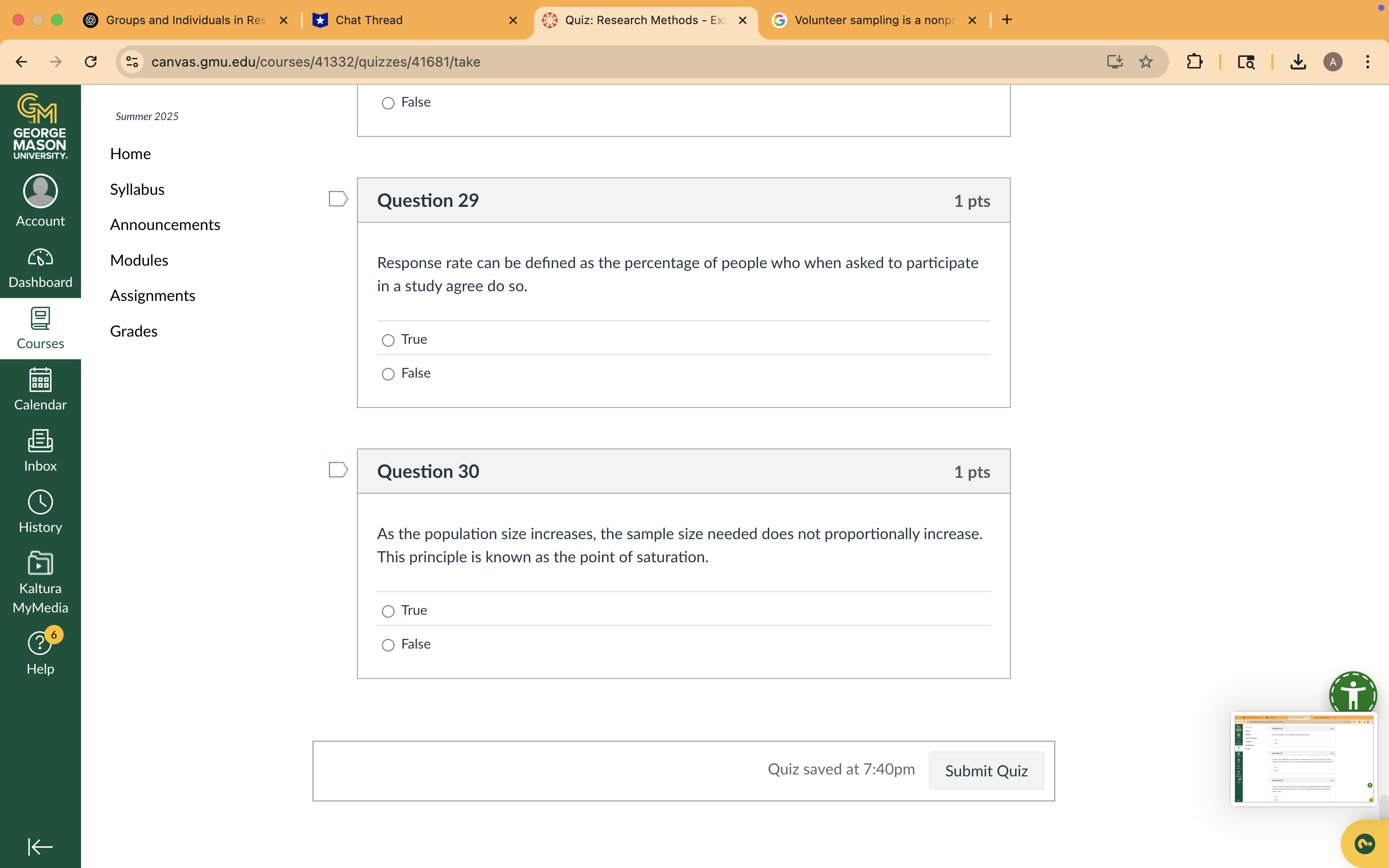 r Groups and Individuals in Res x Chat Thread X