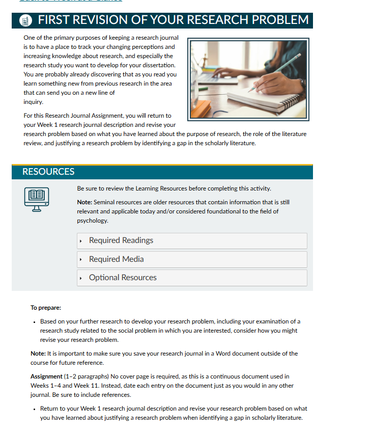 write this journal. use references for support. I