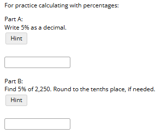 solve these For practice calculating with