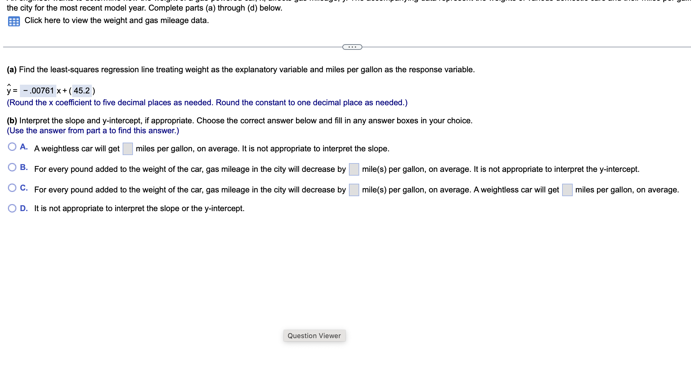 answer the city for the most recent model year.