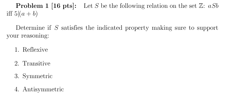 Please help me! Prove with example Problem 1 [16
