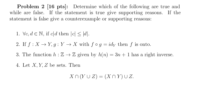 Please help me! Prove with example Problem 1 [16